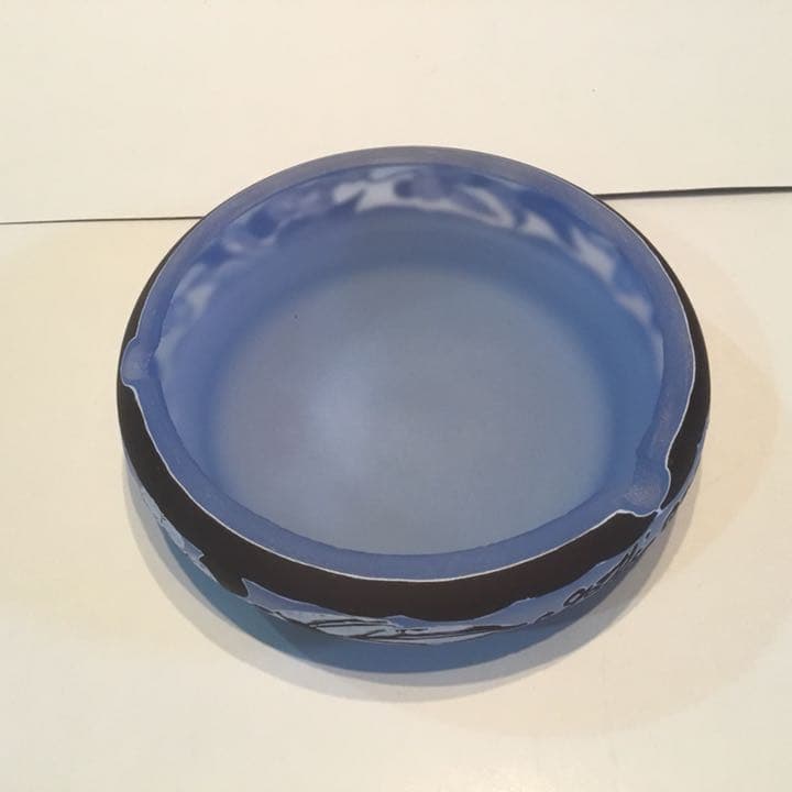 エミール・ガレ 復刻版 ルーマニア製 ハンドメイド 灰皿 小物入れ 花瓶 新品