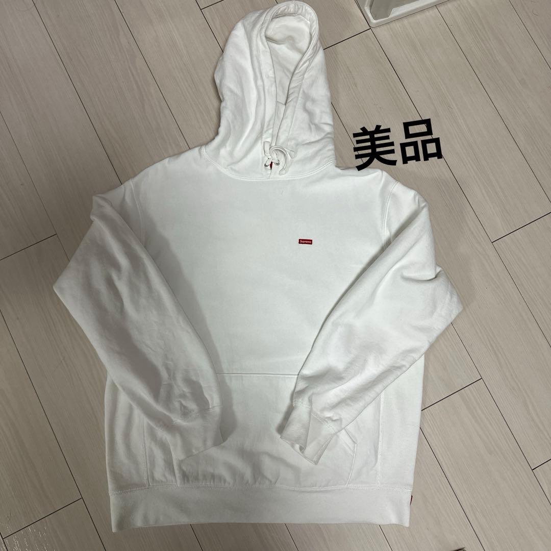 supreme スモール ボックスロゴ シュプリーム パーカー