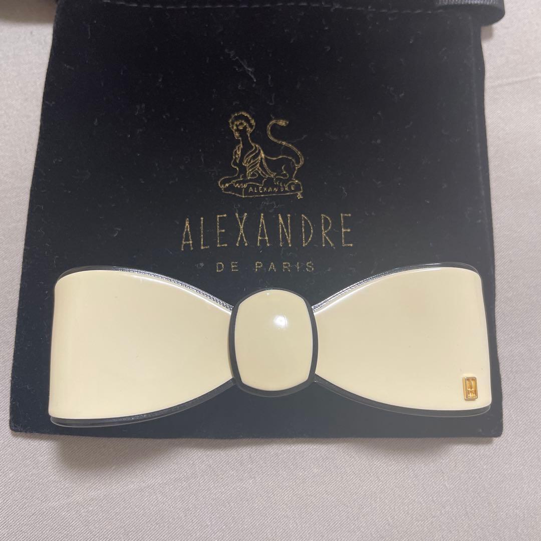 アレクサンドルドゥパリ リボン バレッタ リズレ