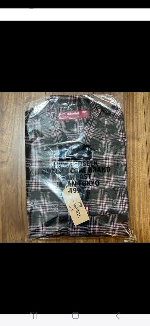 hide and seek ハイドアンドシーク チェックシャツ キムタク同型同色