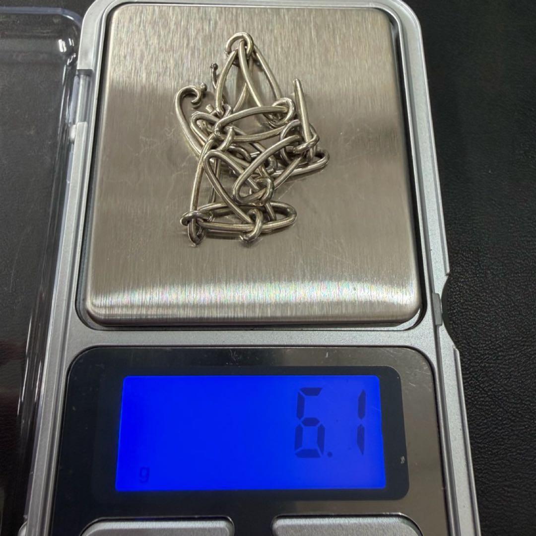 A*K様 ティファニー オーバルリンク ブレスレット 925 現状品 一部切れ