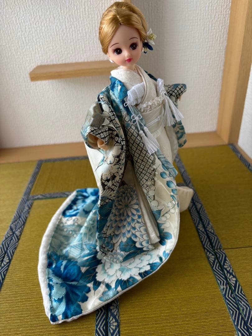 22cmドールサイズ 花嫁衣装　色打掛