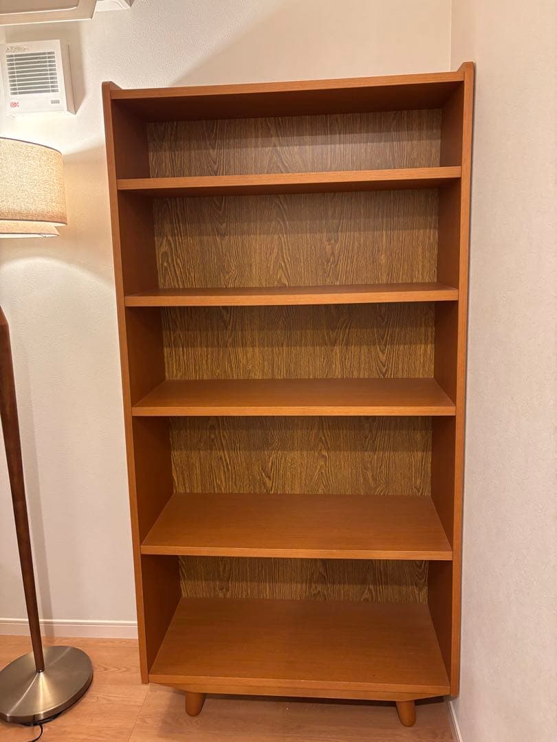 unico 本棚　TOVE トールシェルフ 5段 木製ラック