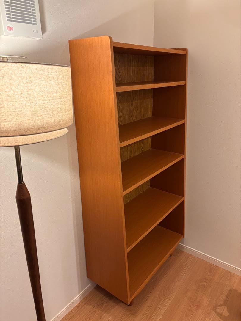 unico 本棚　TOVE トールシェルフ 5段 木製ラック