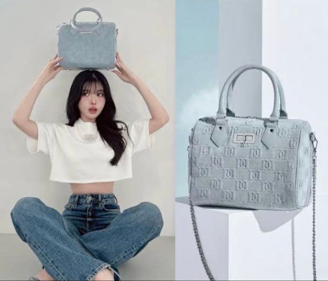 【新品未開封】 Darich エンボスロゴデニムボストンバッグ ノベルティ