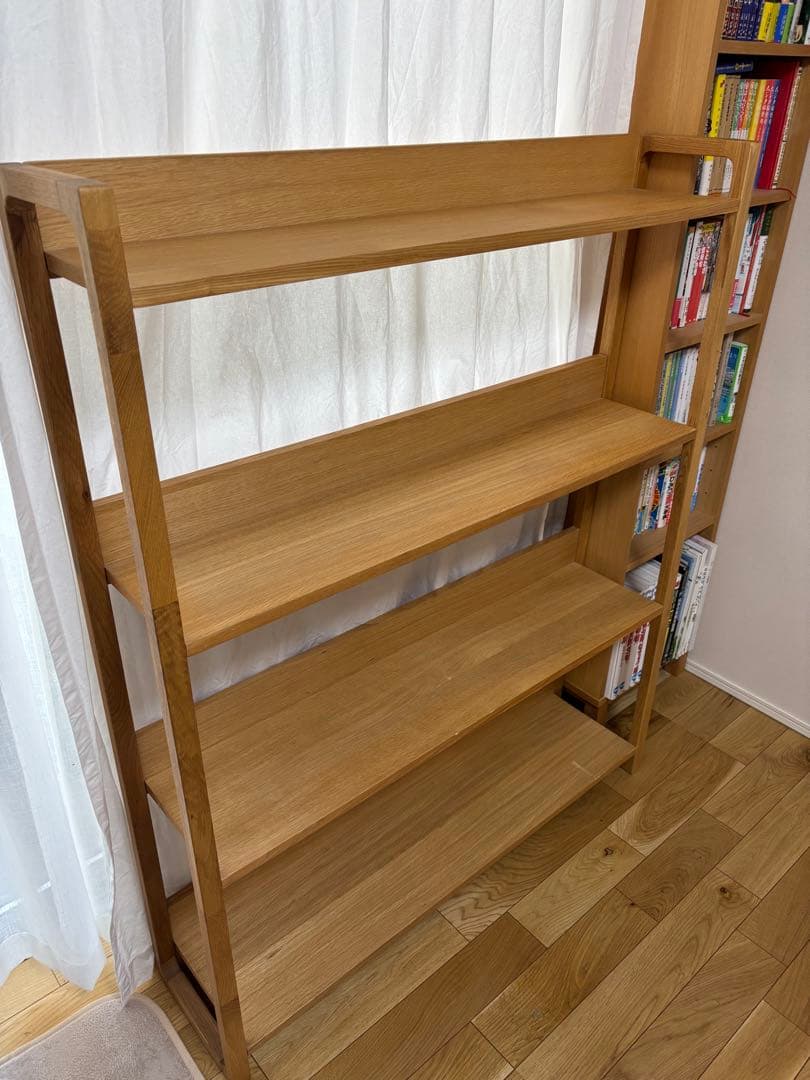 【状態良い】ACTUS アクタス foppish オーク ブックシェルフ