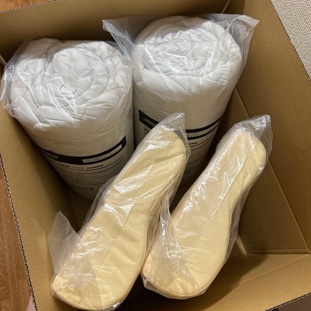 トゥルースリーパー　抗菌掛け布団2枚　枕2個　セット