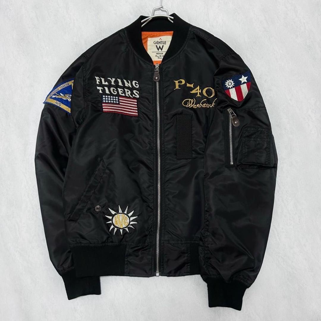 ミスタージェントルマン フライングタイガー MA1 Mサイズ フライトジャケット