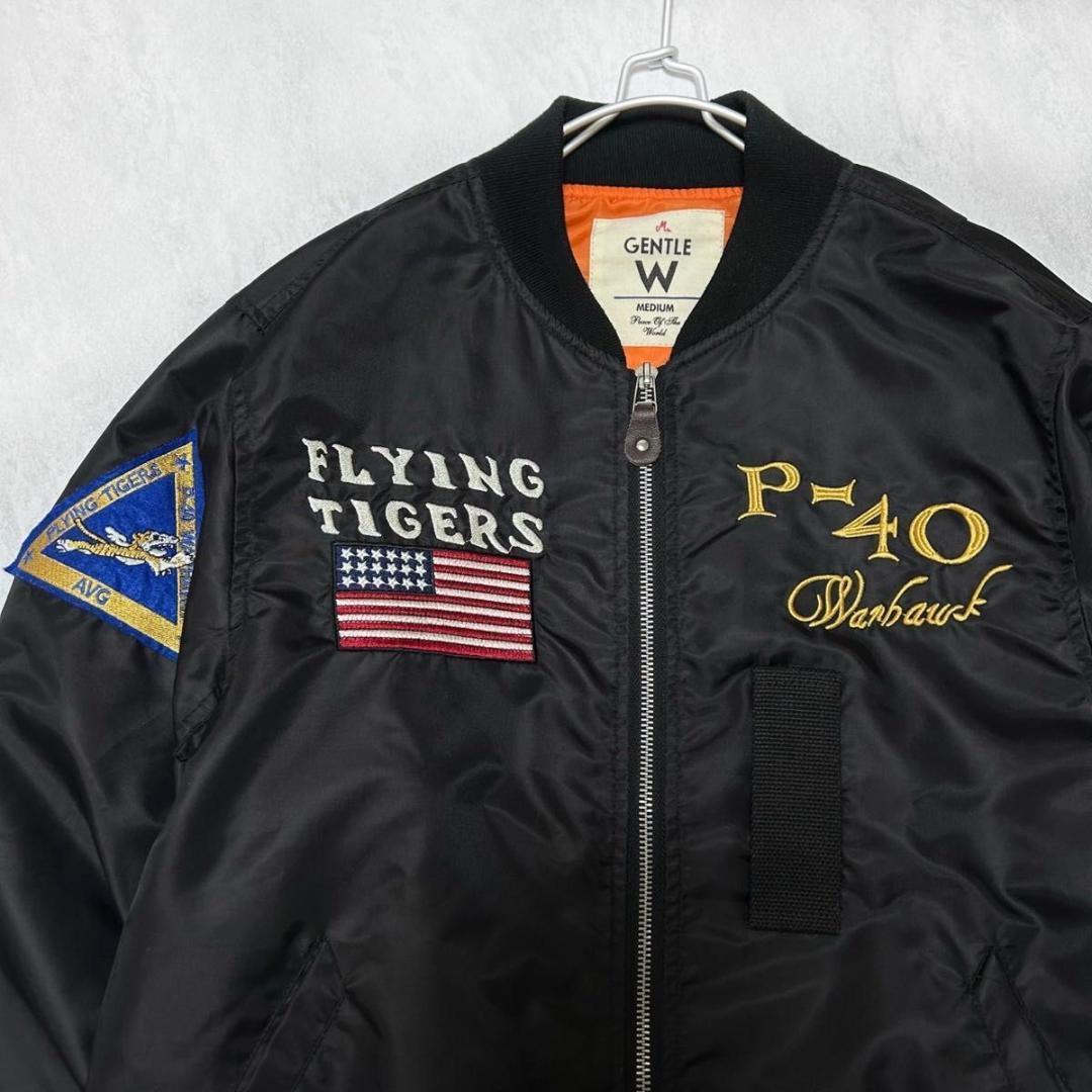 ミスタージェントルマン フライングタイガー MA1 Mサイズ フライトジャケット