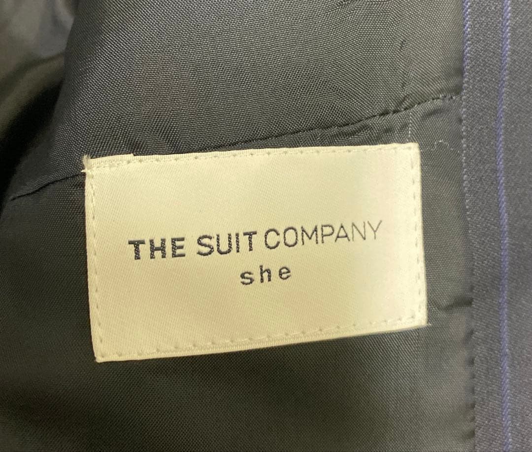 【新品タグ付き】ザスーツカンパニーパンツスーツ　REDA ストレッチ Lサイズ