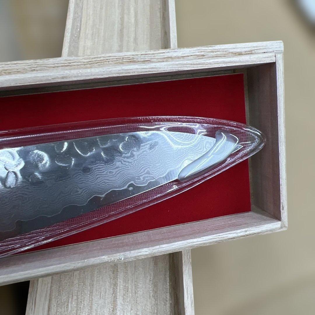 695 堺孝行 筋引き包丁 マホガニー柄V金10号　ds24001