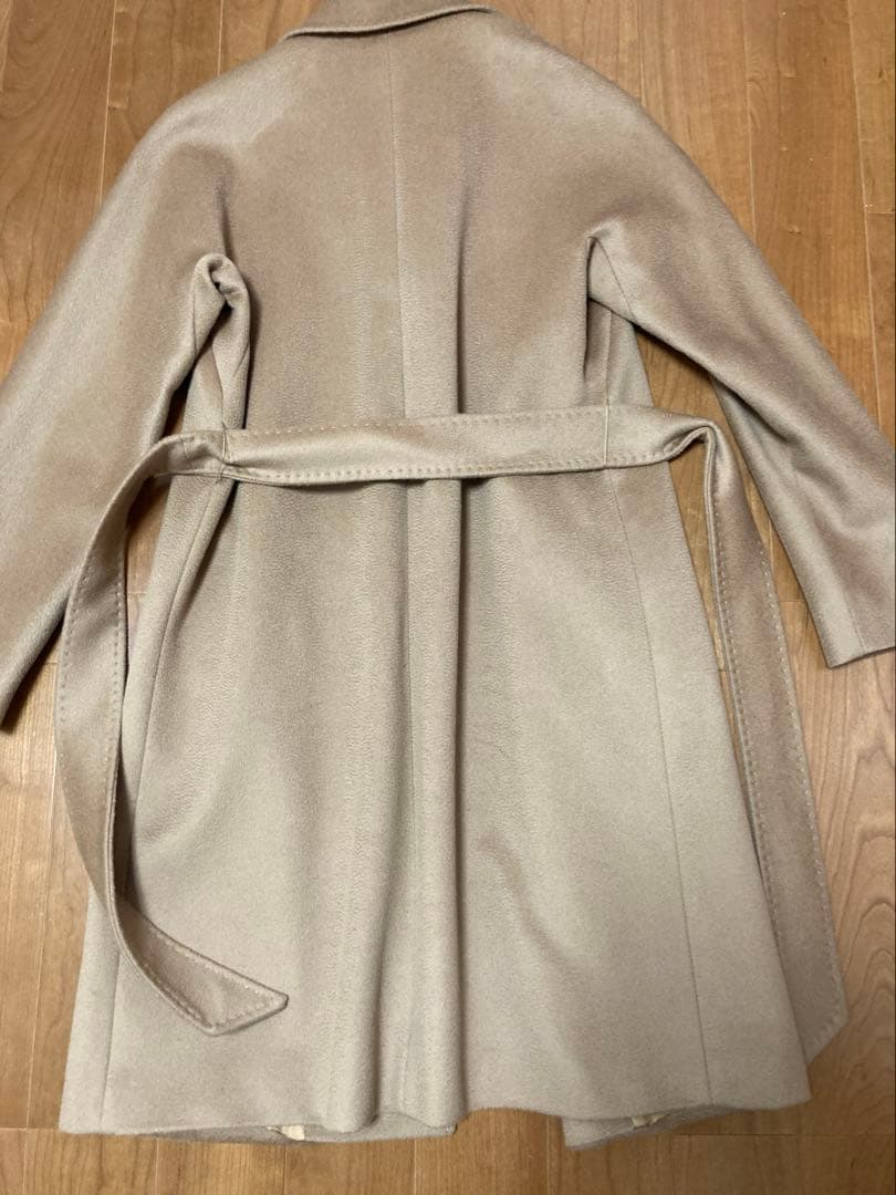 MaxMara Studio キャメル色　ウールロングコート　マックスマーラ