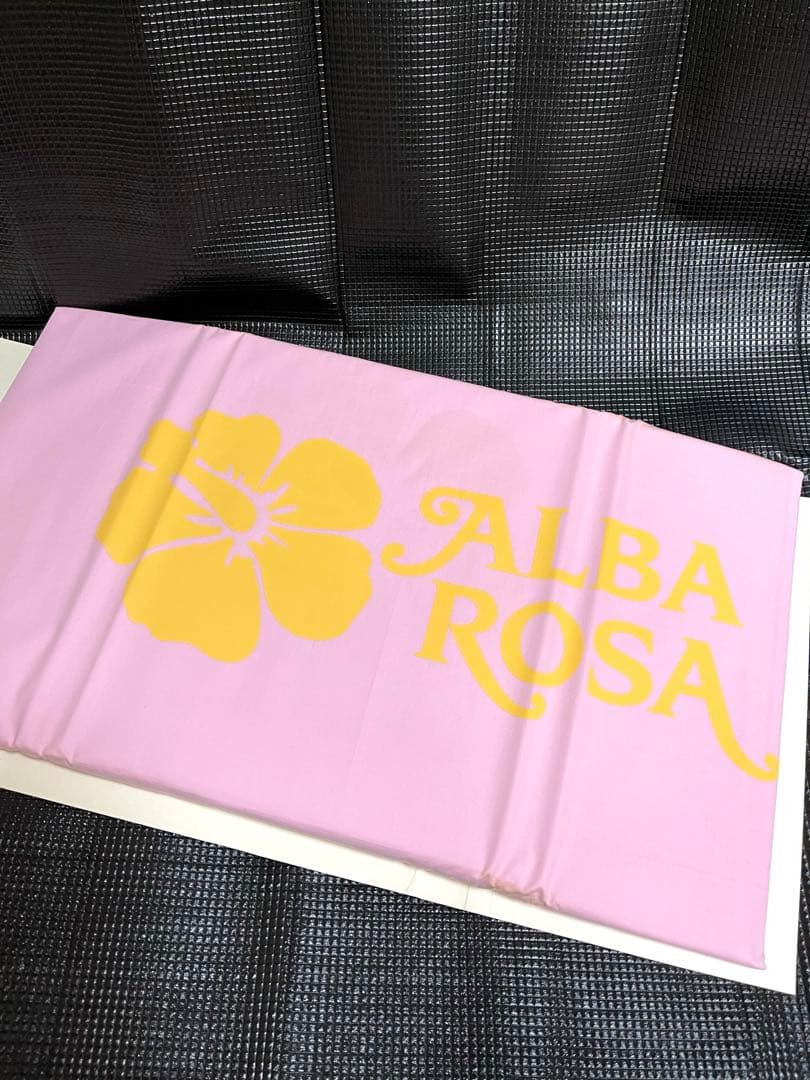 爆爆爆レア　アルバローザ　シングル　掛け布団カバー　ピンク×イエロー　新品未使用