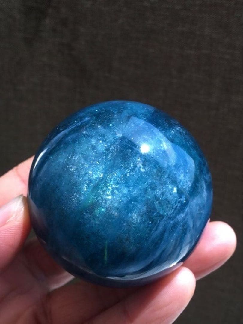 ⭐︎【天然】アクアマリン 置物 55.5mm 244g