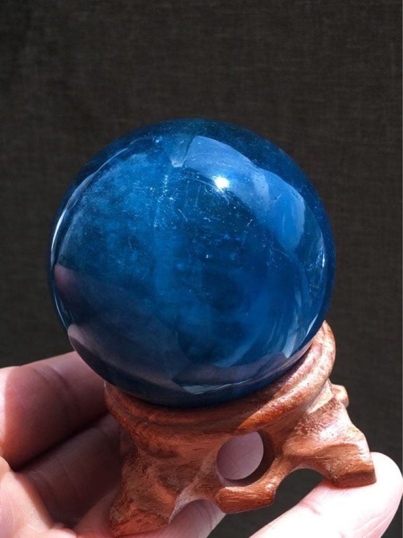 ⭐︎【天然】アクアマリン 置物 55.5mm 244g