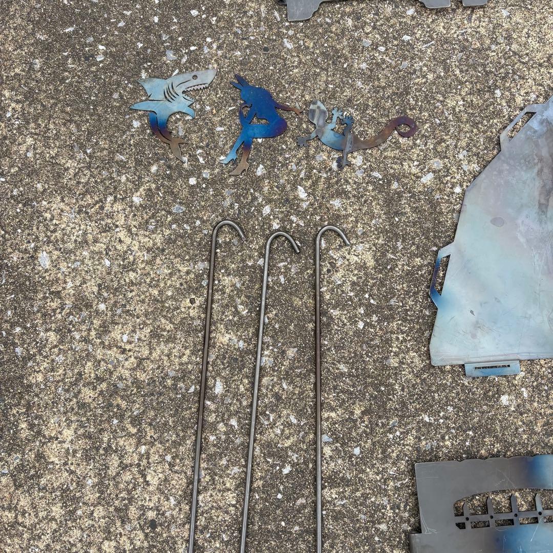 サンゾー工務店　焚火台RODANフルセット IRON TABLE ロダン　焚火台