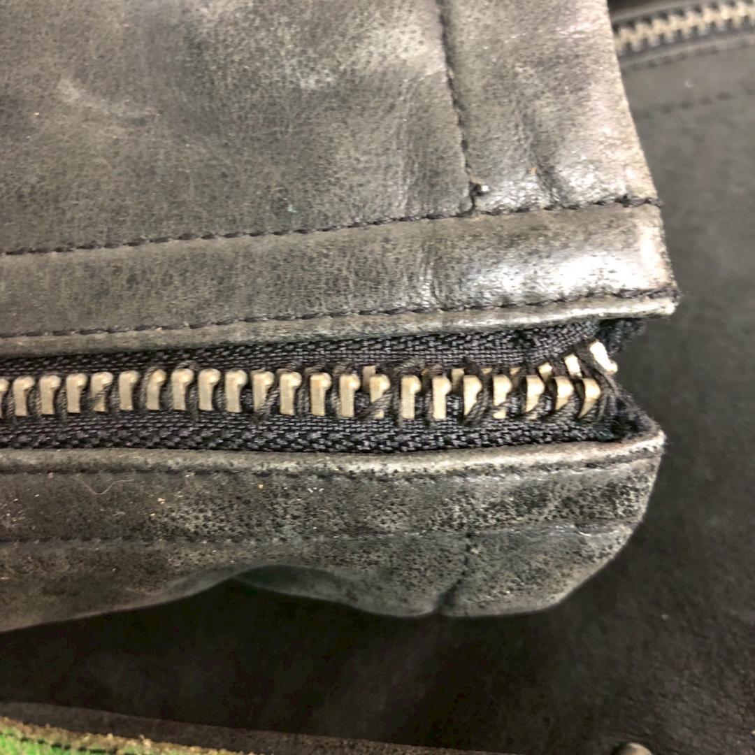 DIESEL ディーゼル レザー ジャケット ブラック メンズ ブランド