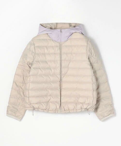 ひ*り様 TOMORROWLAND　ダウンライナー付きフーデッドコート　36