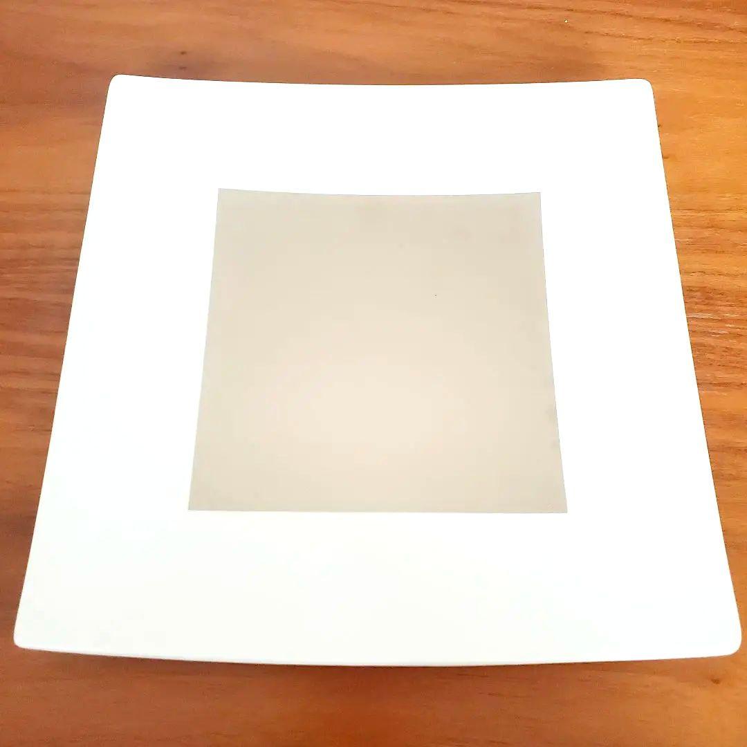 【新品未使用】アリタポーセリンラボ　角皿　大皿　白　ホワイト　ゴールド