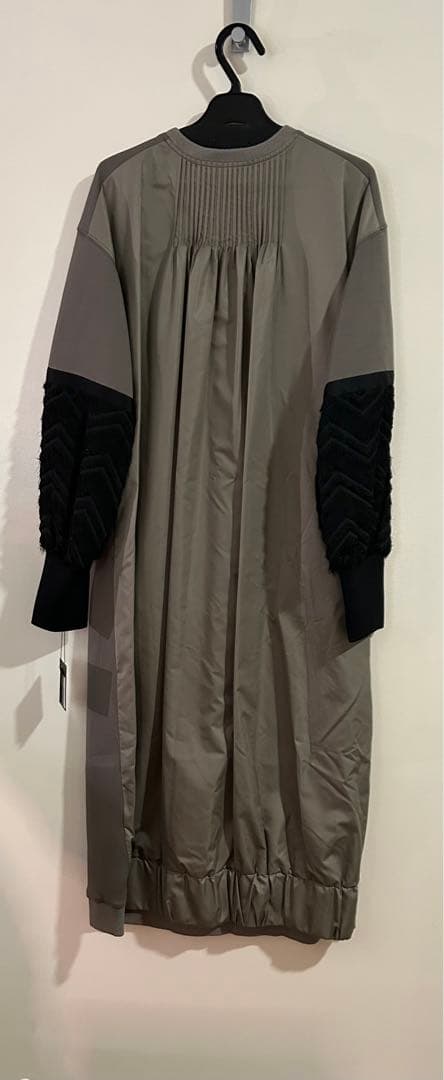 【新品未使用】ヤマダヤ　CLOVE（クローブ）袖ジャガードワンピース