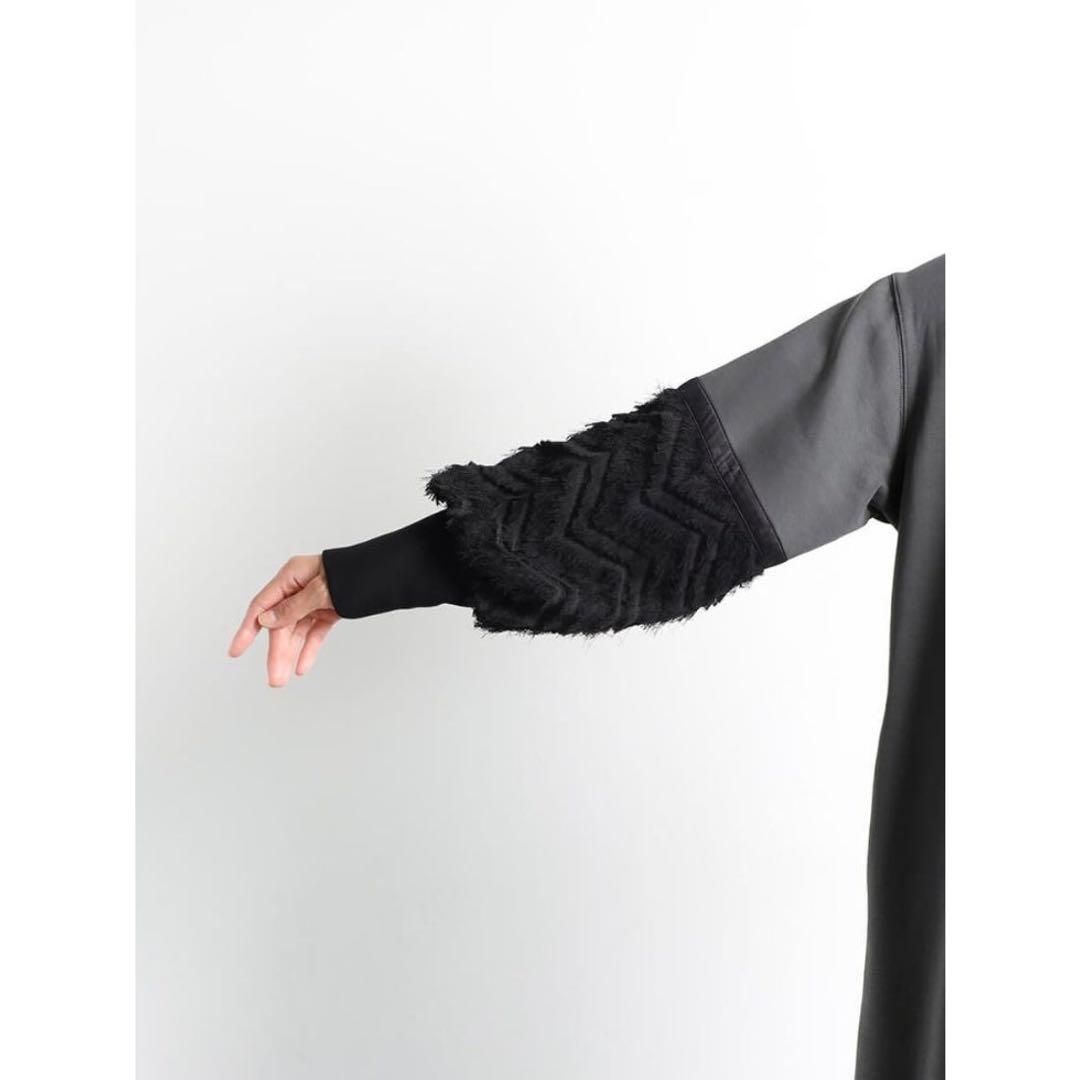 【新品未使用】ヤマダヤ　CLOVE（クローブ）袖ジャガードワンピース