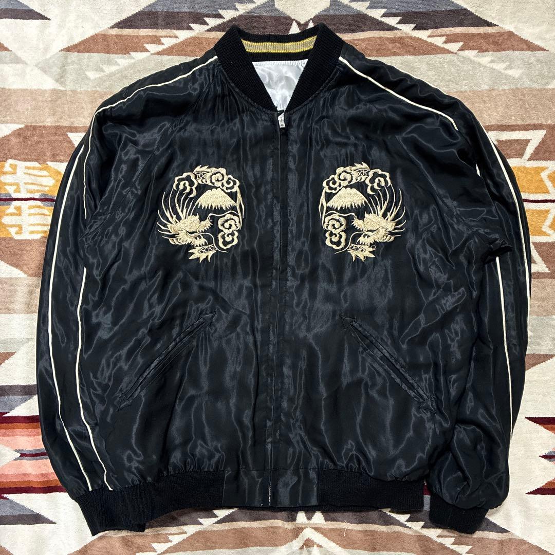 テーラー東洋TT14074 鷹/龍刺繍 リバーシブルスカジャン/スーベニア