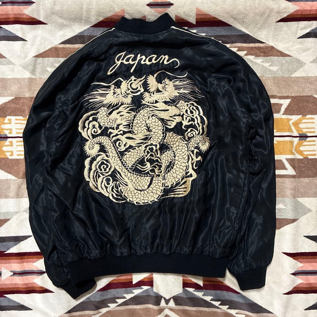 テーラー東洋TT14074 鷹/龍刺繍 リバーシブルスカジャン/スーベニア