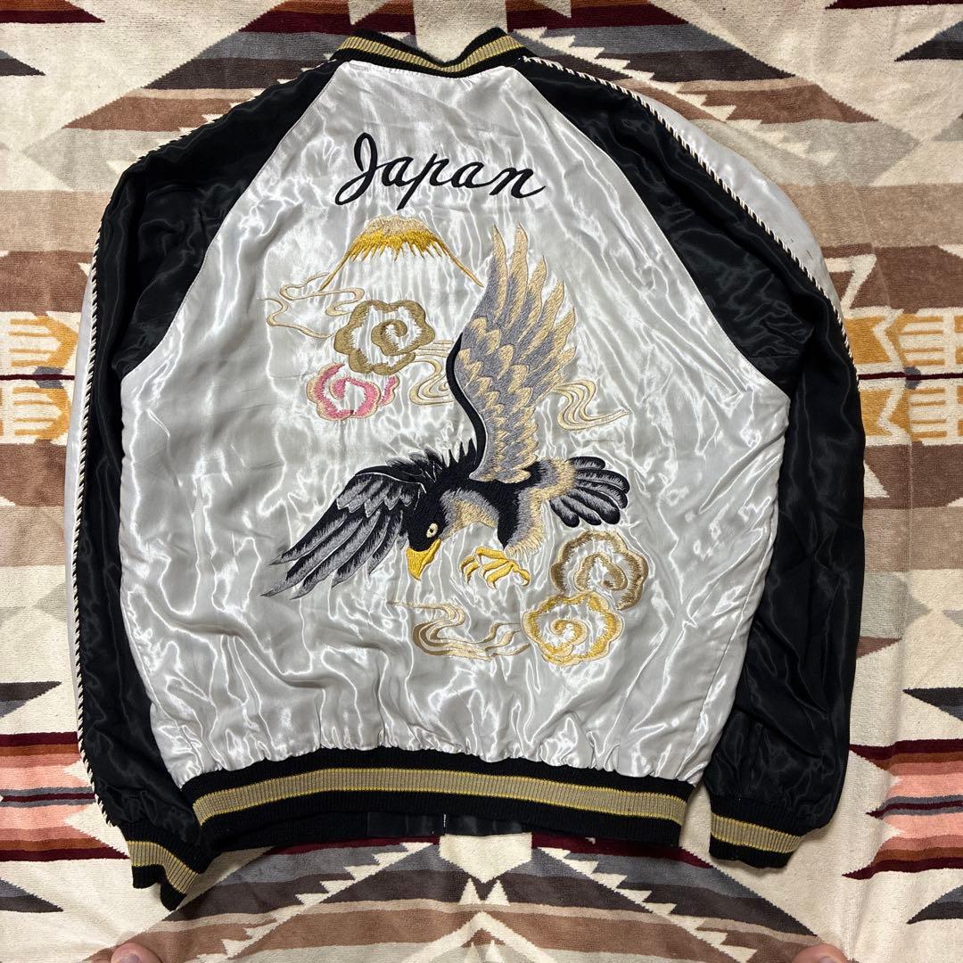 テーラー東洋TT14074 鷹/龍刺繍 リバーシブルスカジャン/スーベニア