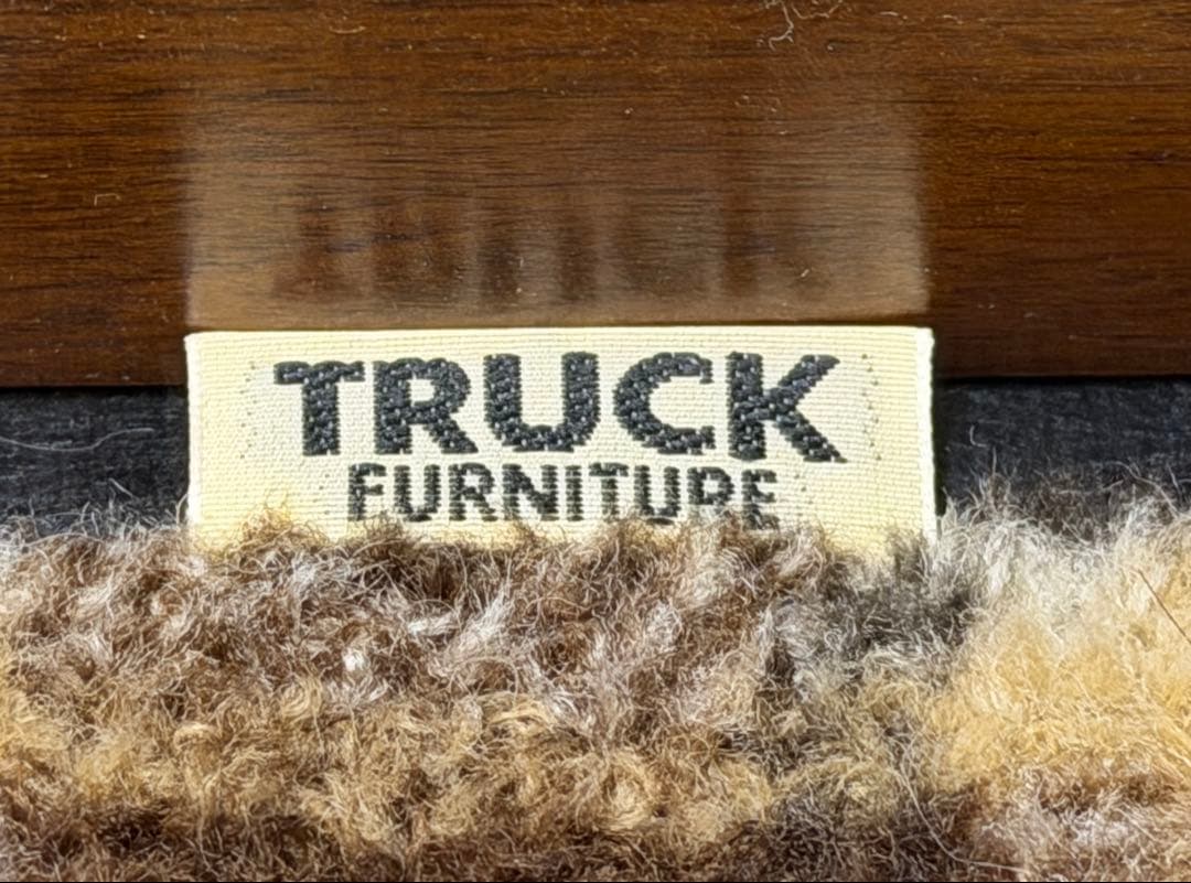 トラックファニチャー ラウンジチェア チェック柄