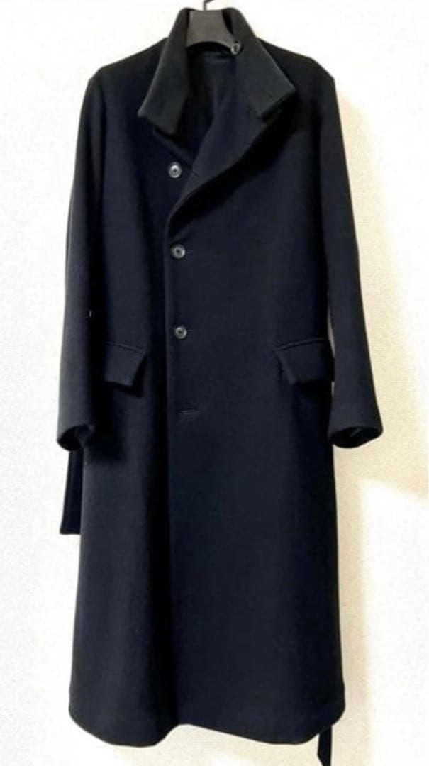 yohji yamamoto POUR HOMME ウール メルトン コート