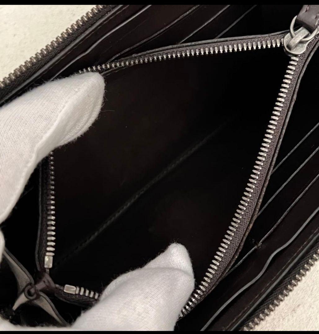 ✨極美品✨ベルルッティ　ガスパール　ラウンドジップ長財布　レザー　ブラウン