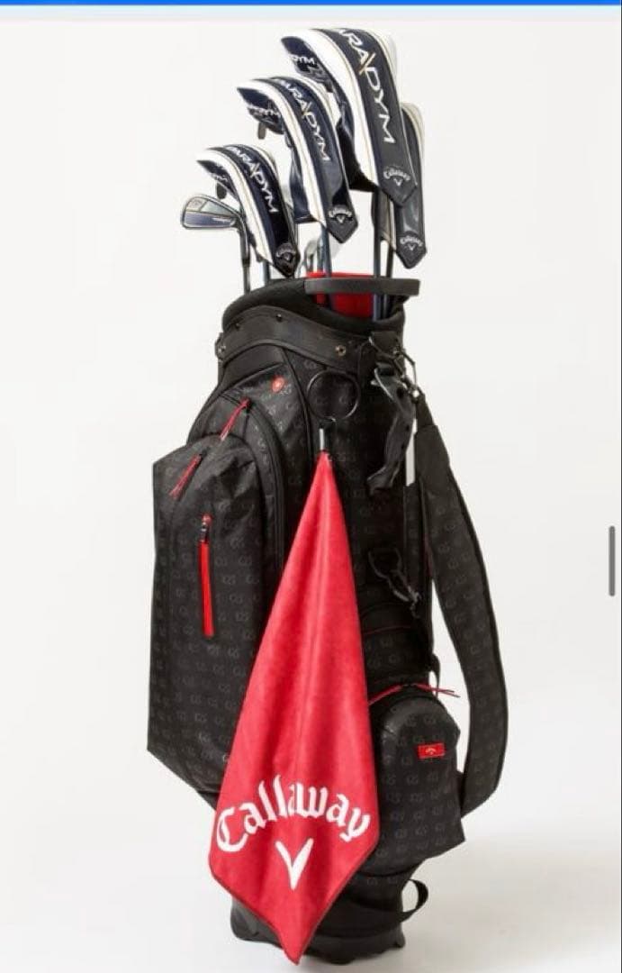 W*A様 美品!限定 キャロウェイ キャディ スタンドバッグ レッドレーベル