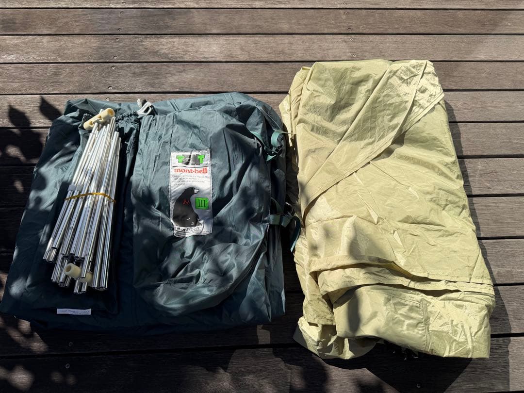 mont-bell モンベル ムーンライト テント III型 グランドシート付