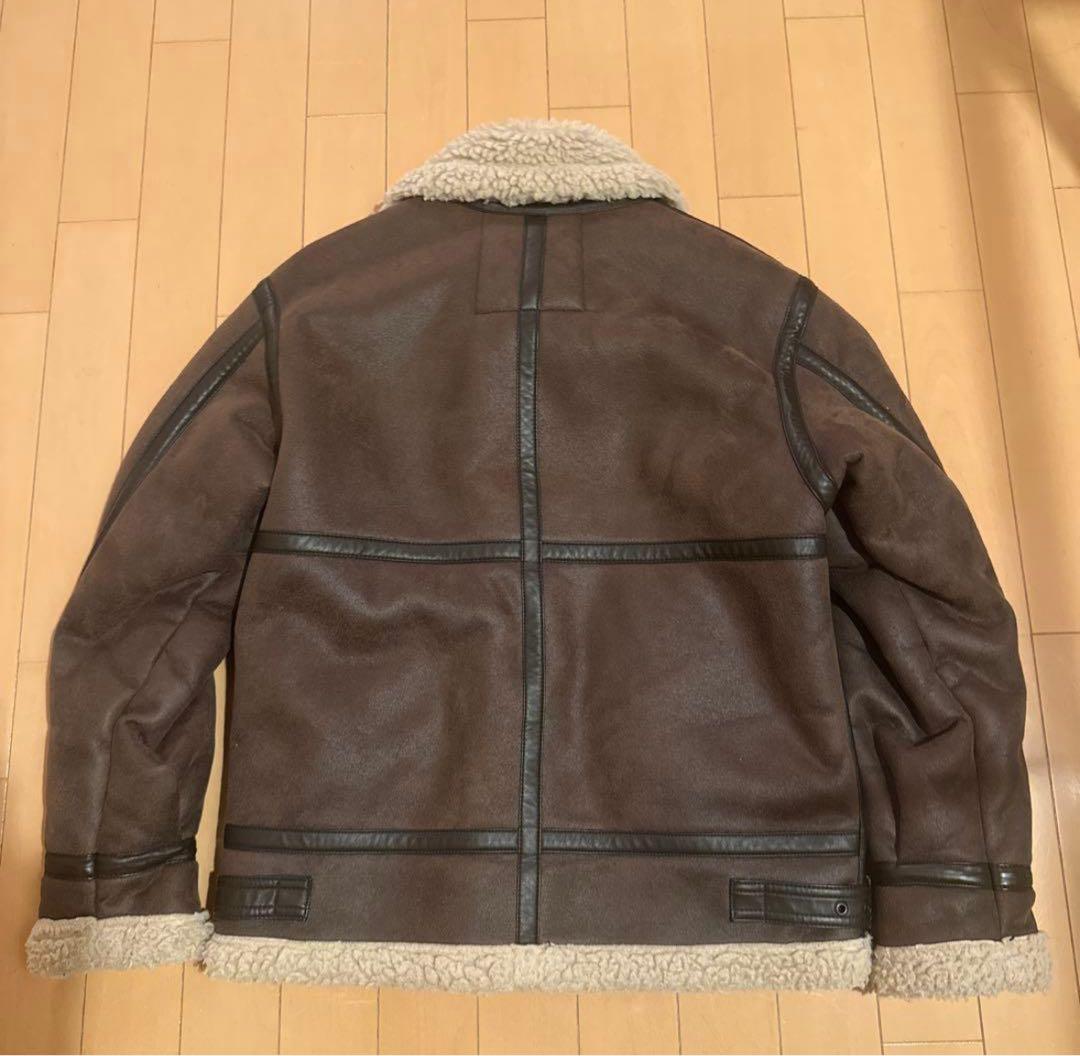 ALPHA B3 フライトジャケット ムートンジャケット