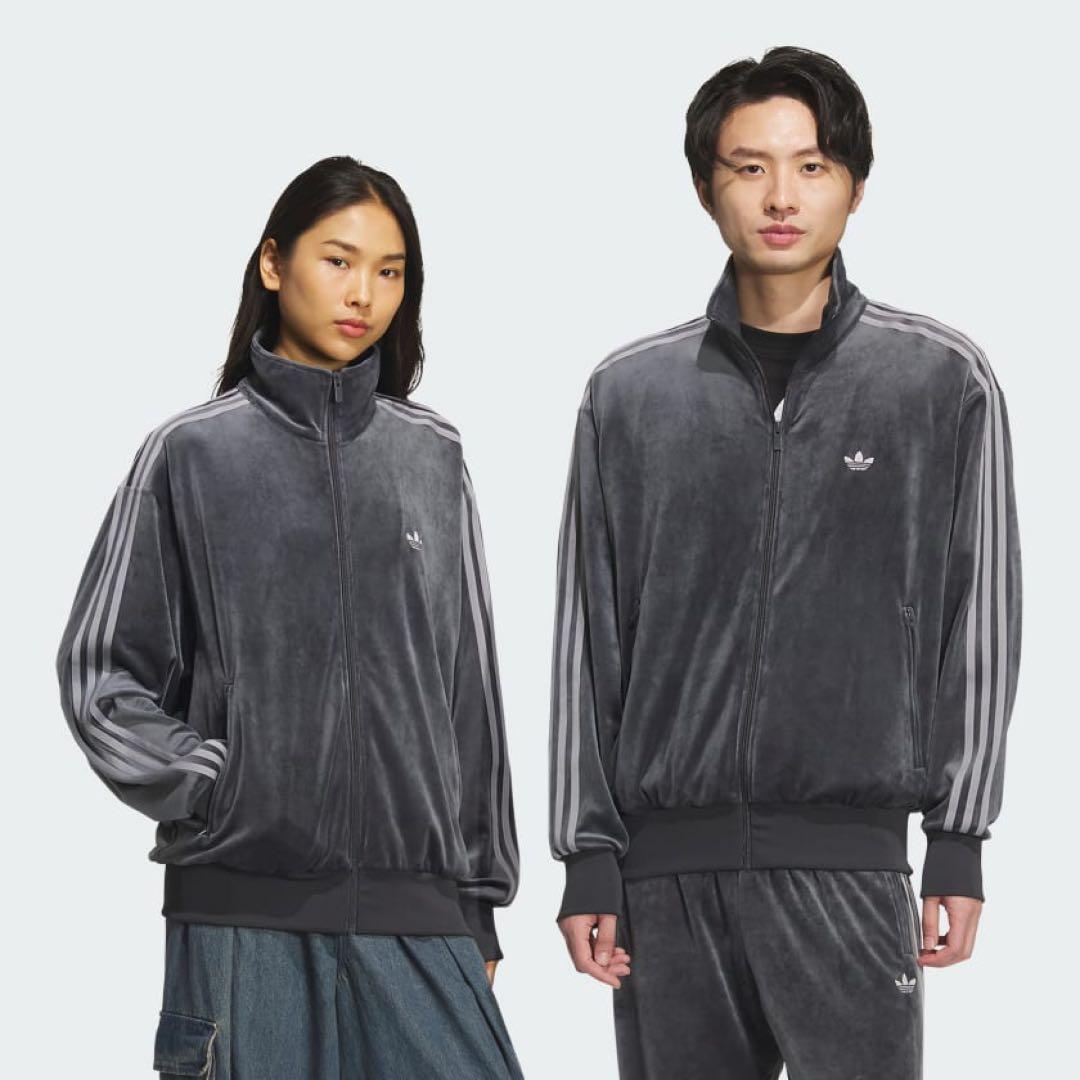 ジャケット・アウター adidas FIREBIRD VELOUR TRACKTOP
