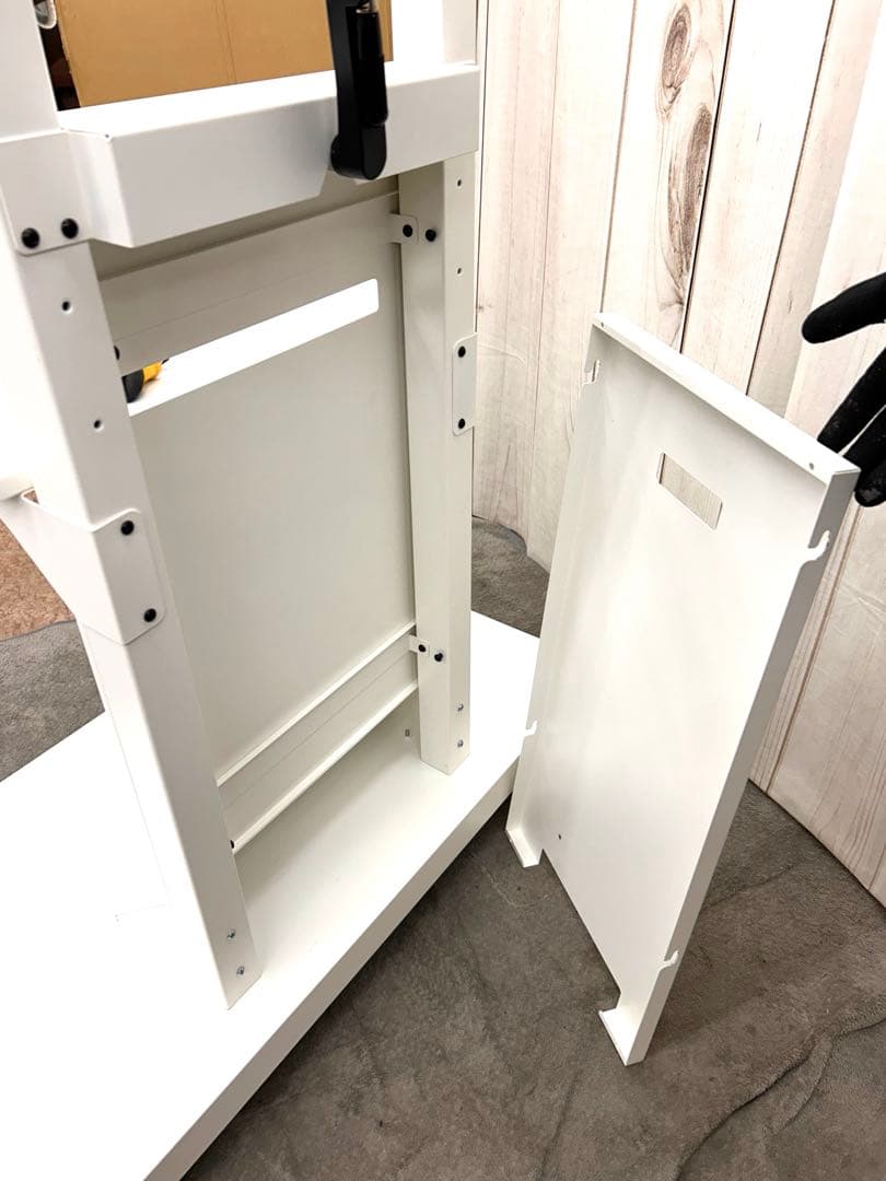 テレビスタンド　40〜65型目安　ハンドル高さ調整