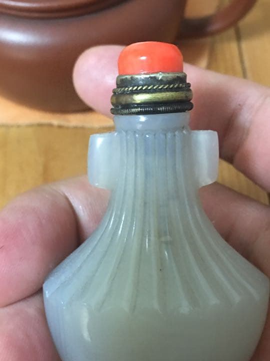 鼻煙壷 瑪瑙 珊瑚 中国美術 清時代