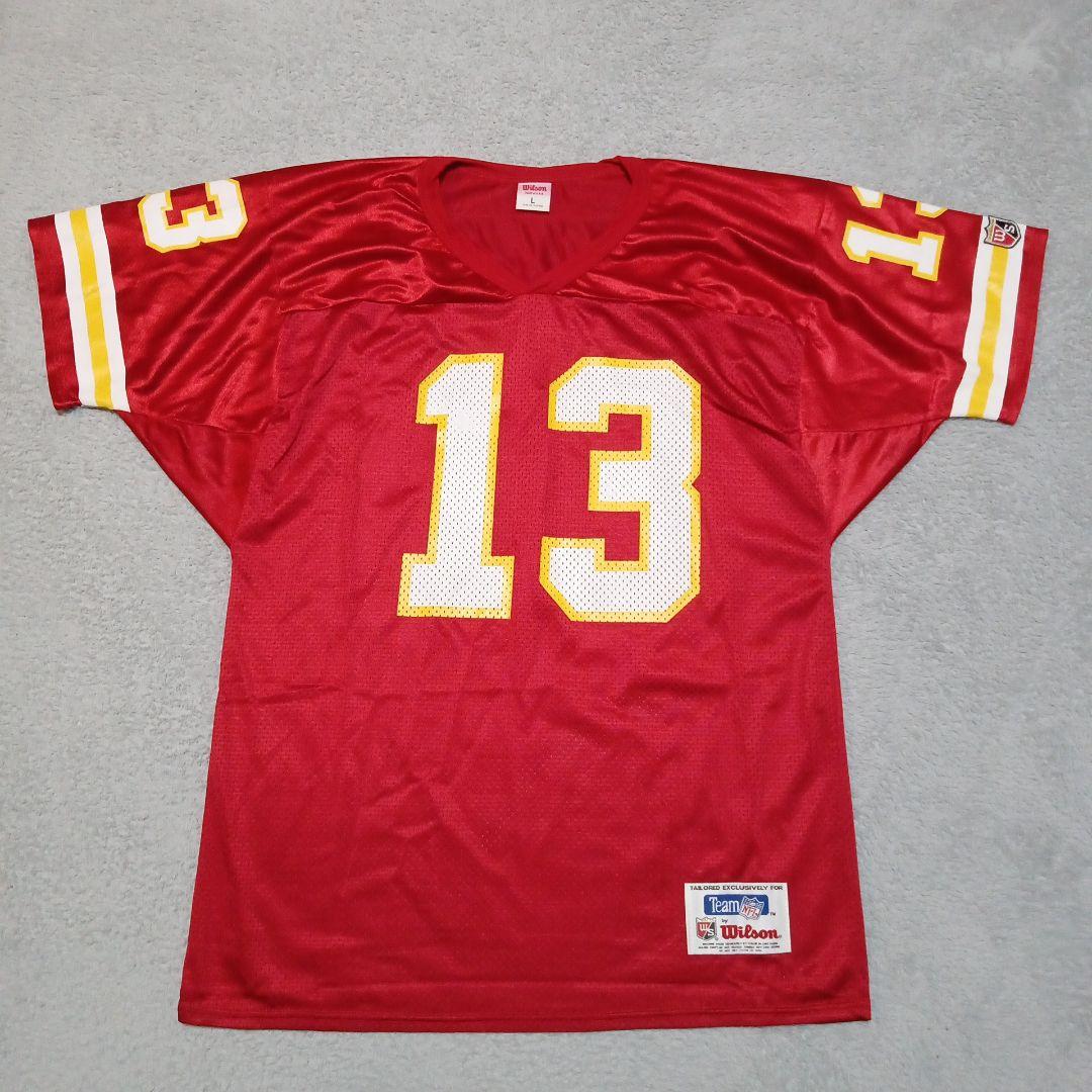 USA製 90s ウィルソン NFL チーフス　ボノ アメフト ユニフォーム