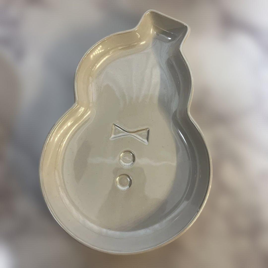 シ*♡様 ルクルーゼ スノーリング ディッシュ ベル　雪だるま　皿　5点セット