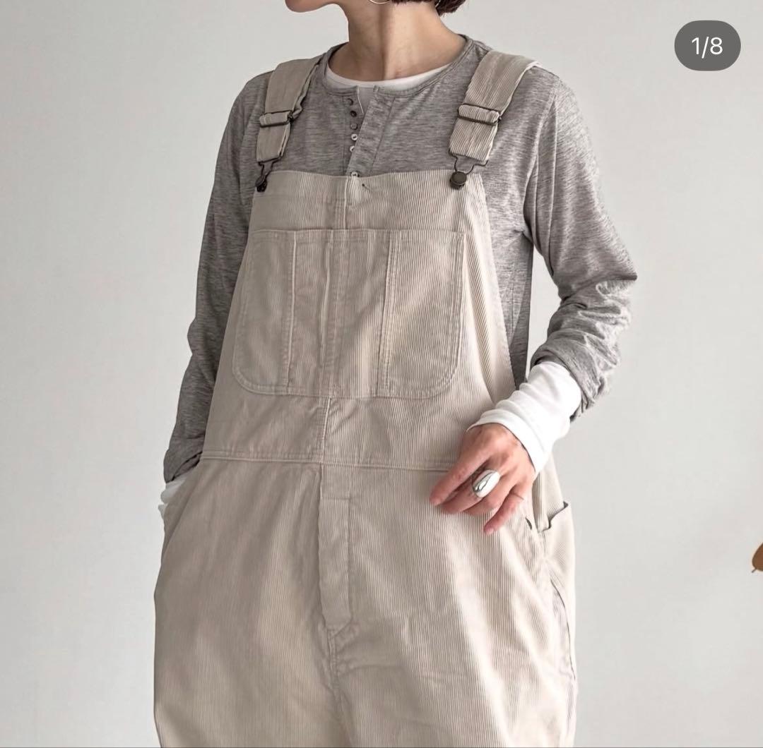 アーギュー argue コーデュロイオーバーオール