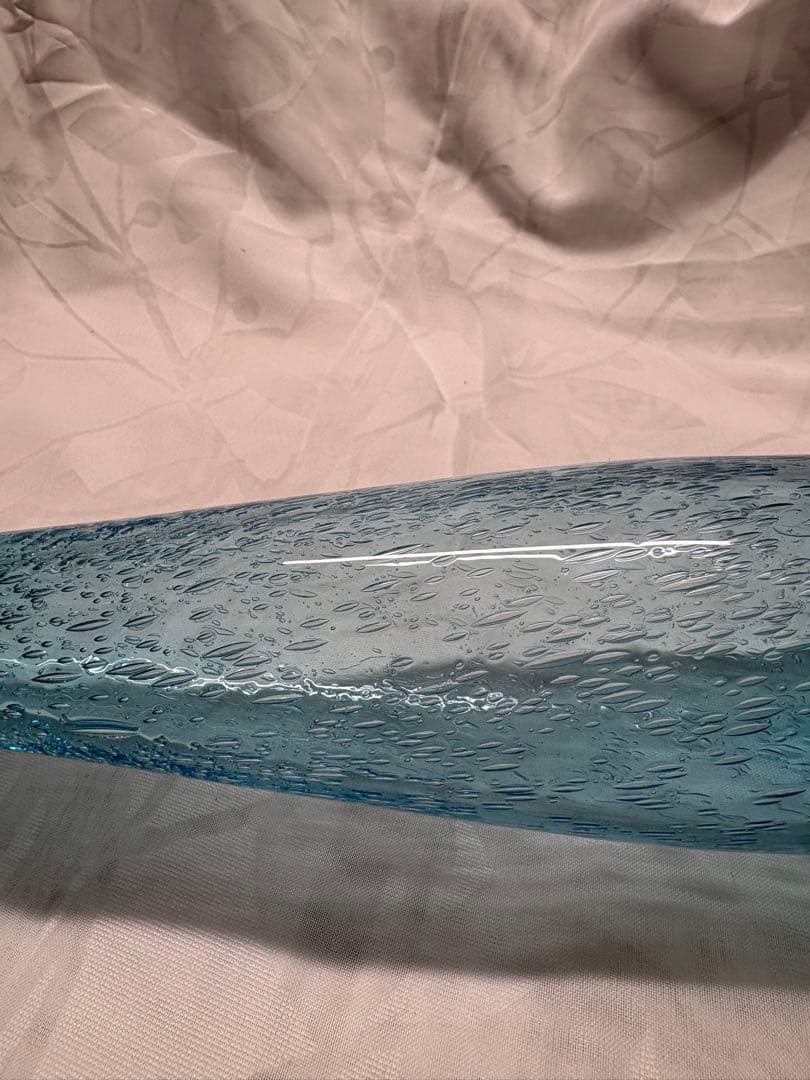 津軽びいどろ気泡入りガラス花瓶✨【ガハハ本舗新春インテリア雑貨市】✨