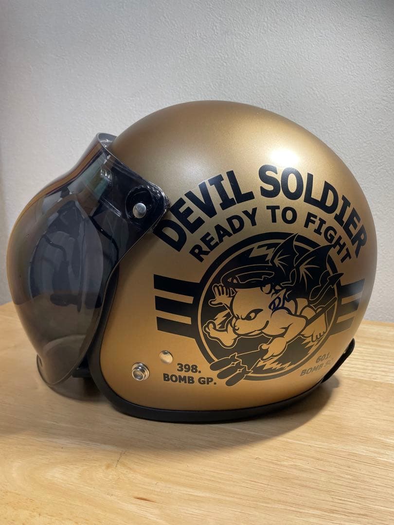 TEDMAN DEVIL SOLDIER ジェットヘルメット TMH11