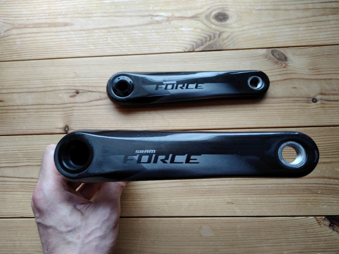 SRAM FORCE AXSカーボンクランク dub175ミリ