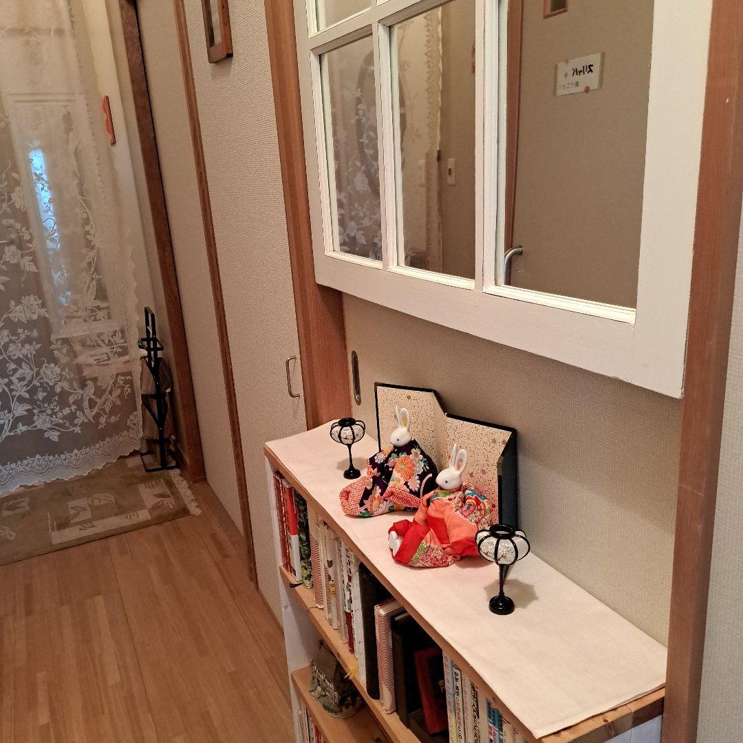 ウサギのひな人形 ハンドメイド伝統的な和服仕立て