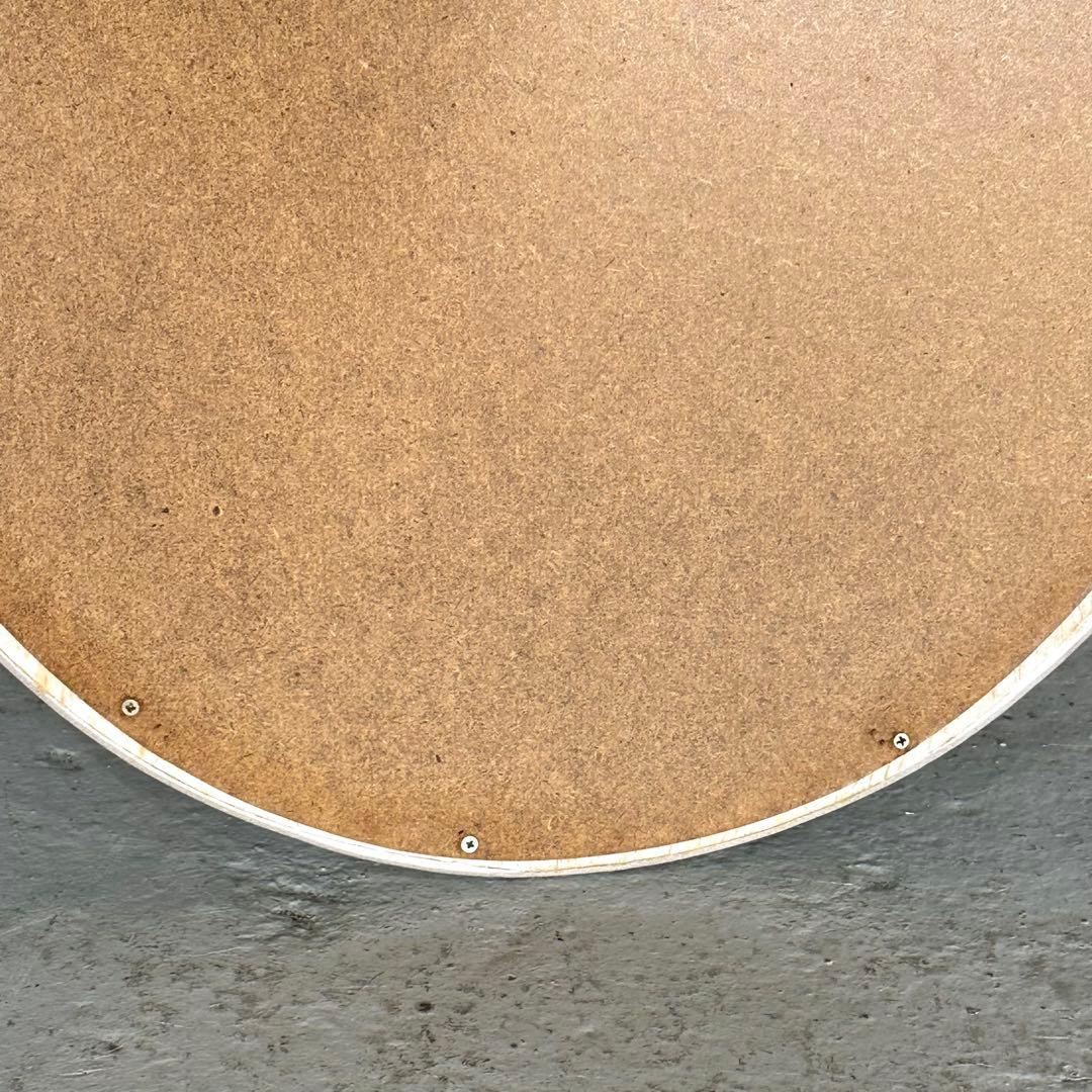 70s ロココ調 イタリア製 オーバルミラー 壁掛鏡 ヴィンテージ デコラティブ