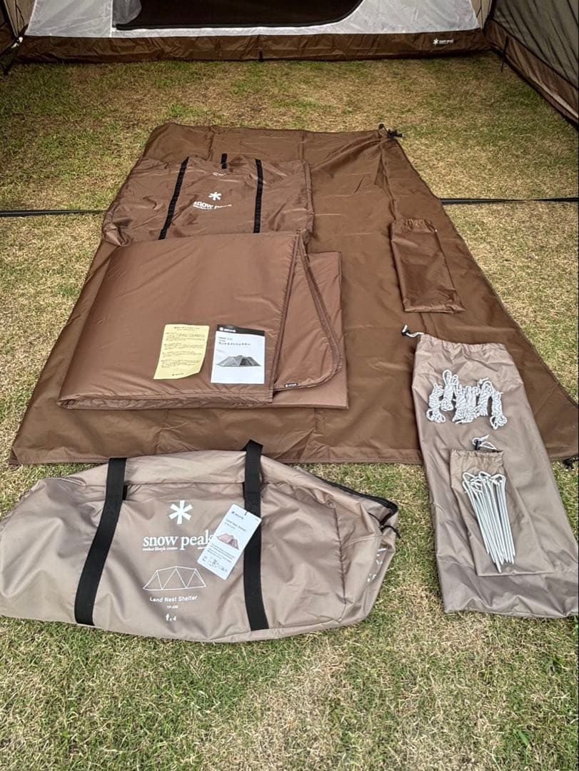  peak ランドネストシェルター マットシートセット