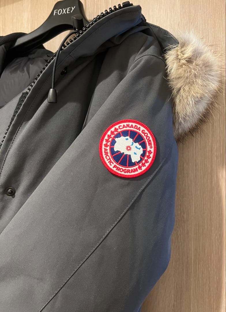 カナダグース ダウン グレー M 美品 グラファイト ファー モッズ　セール