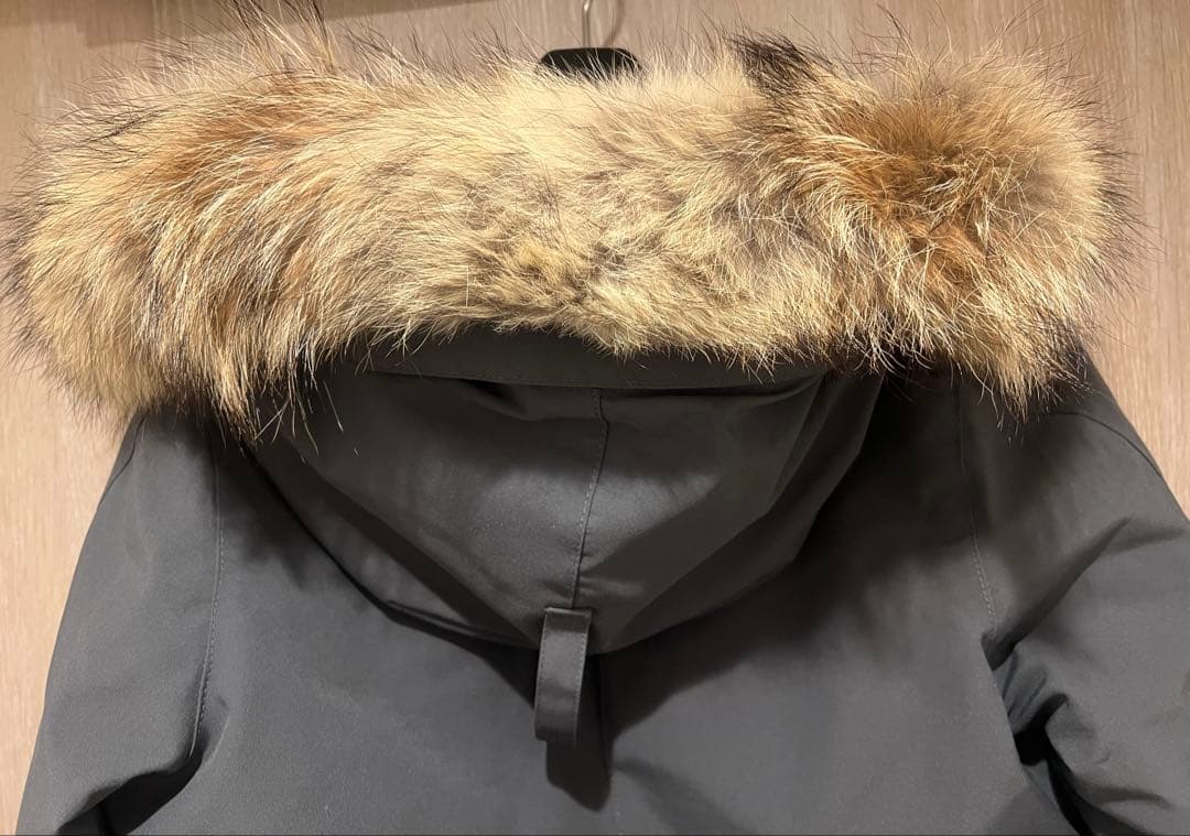 カナダグース ダウン グレー M 美品 グラファイト ファー モッズ　セール