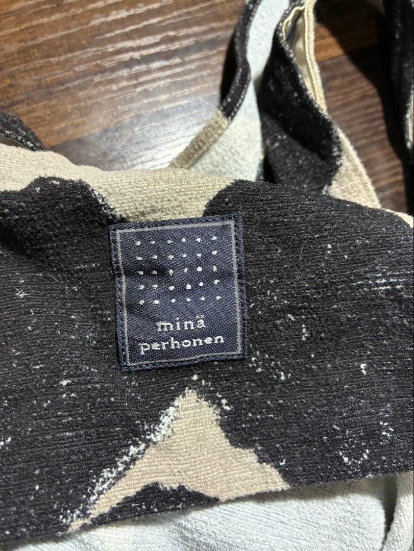 ミナペルホネン usa bag スローダンス slow dance