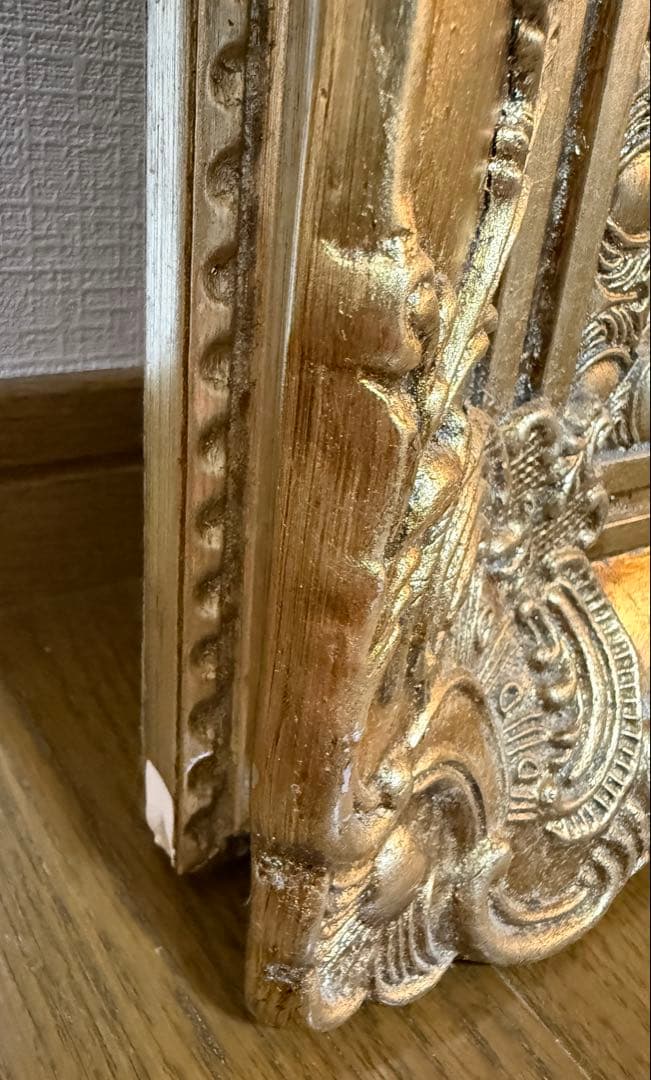 ビーカンパニー　アンティーク調　姿見